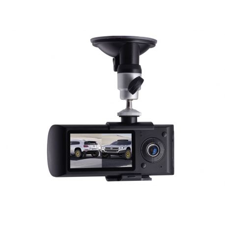 Un autre mod&egrave;le de dashcam: la double cam&eacute;ra embarqu&eacute;e